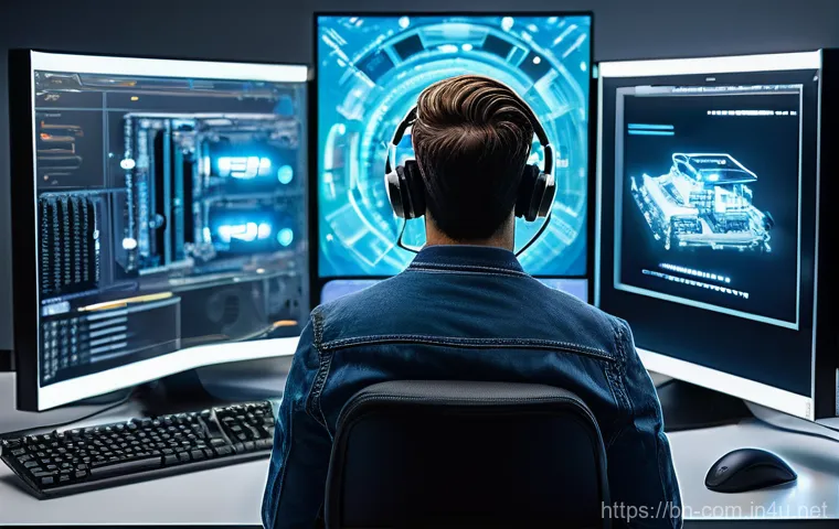 컴퓨터 부품 호환성 확인 방법 - **Prompt:** A close-up, internal view of a high-performance computer showcasing advanced cooling and...