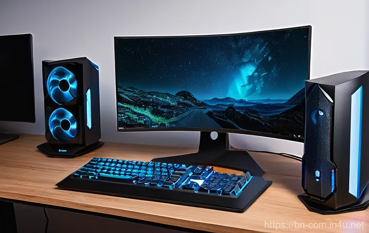 슬림형 데스크톱과 일반 데스크톱 비교 - **Prompt 1: Modern Minimalist Workspace with a Slim Desktop PC**
    "A sleek, minimalist home offic...