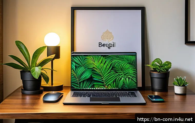 USB 허브와 독의 차이 - A modern home office setup showcasing a Bengali professional working remotely with a laptop connecte...